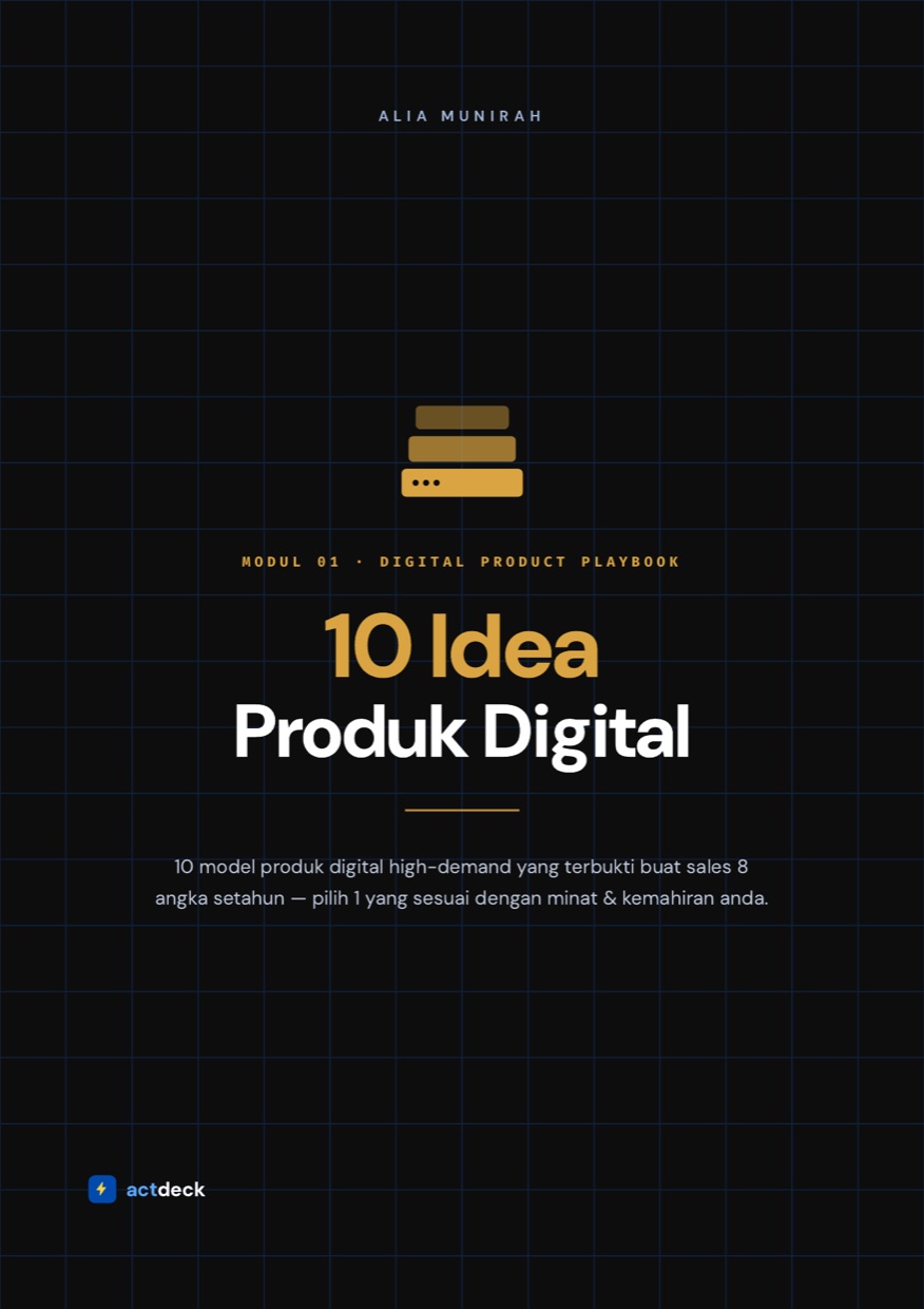 Modul 1 — 10 Idea Produk Digital High Demand